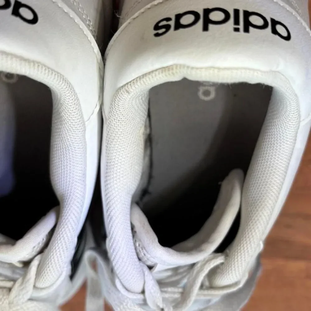 Adidas Women's White and Black Trainers